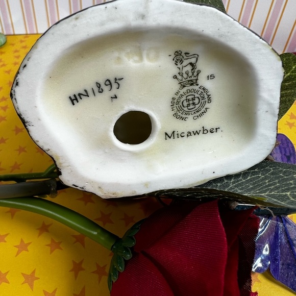 🛑SOLD🛑 Royal Doulton "Mr Micawber Figurine- HN1895”Dickens Characters Series. - Picture 14 of 14